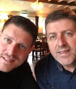 Jon and Rob step up for The Rugby March in memory of Philip