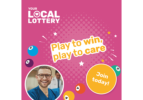 Your Local Lottery, play to win, play to care