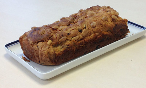 Coral's banana loaf cake
