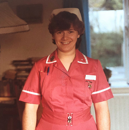 Nurse Angie celebrates 35 years working at the Hospice - St Peter's Hospice