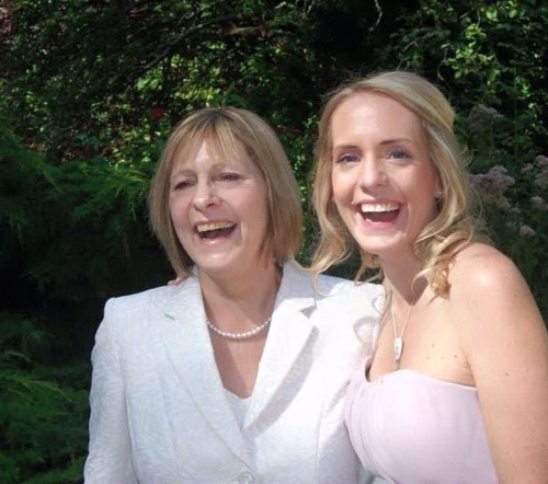 Stacy with her mum Pauline