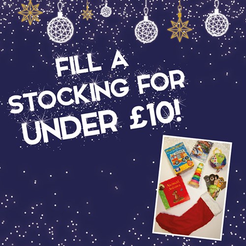 Stocking fillers for under £10 poster