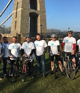 Bristol team take on Paris tour to raise Hospice funds