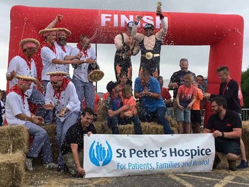 Portishead Soapbox Race finish line