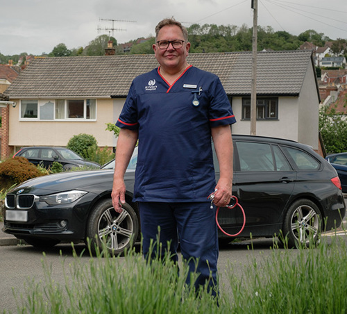 Jonathon, our Hospice at Home Leader