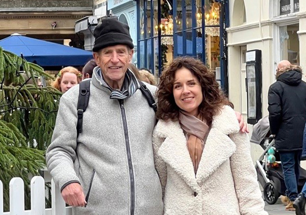 Brian with daughter Caroline