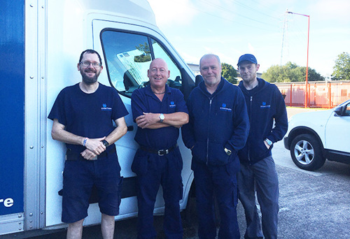 House clearance team