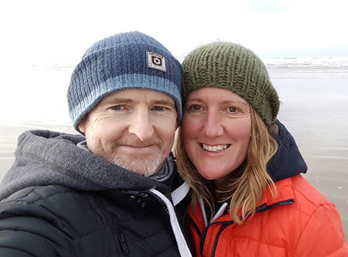 Paula and her husband Spencer